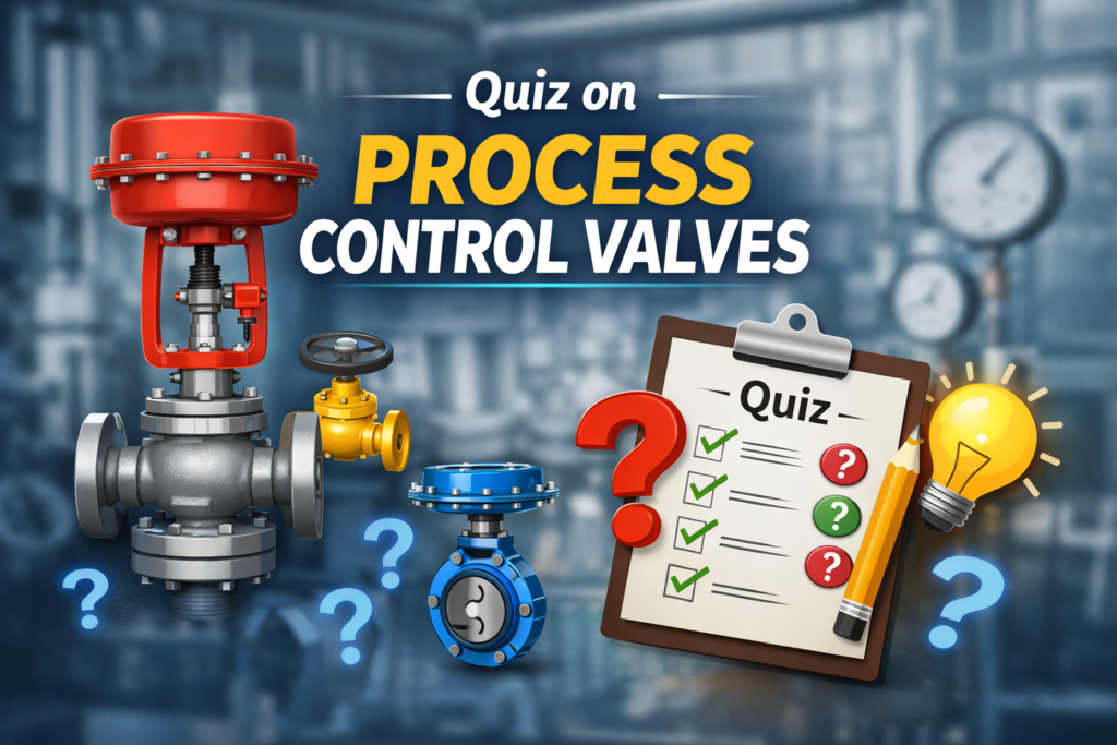 Quiz on Process Control Valves
