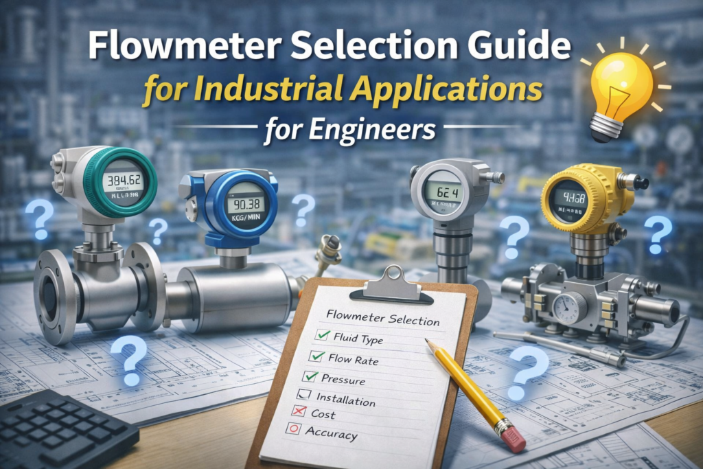 Flowmeter Selection Guide for Industrial Applications for Engineers