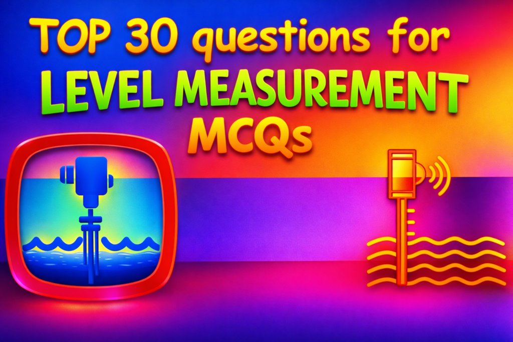 LEVEL MEASUREMENT MCQs