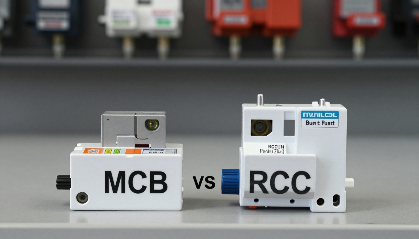 Mcb Rccb Table MCB vs RCCB Explained: Protect Plant Electrical Systems & Save Costs ...