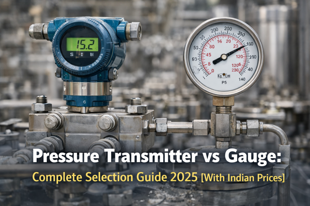 Pressure Transmitter vs Gauge: