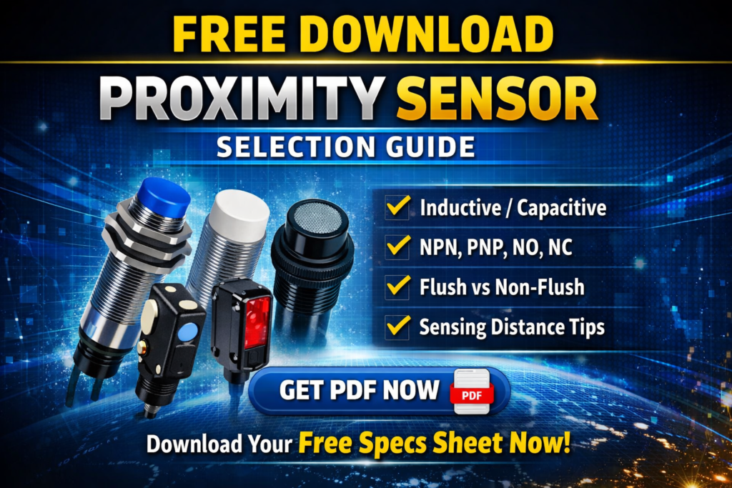 proximity sensor selection guide