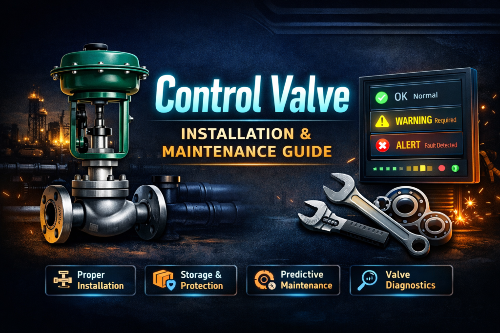 control valve installation diagram